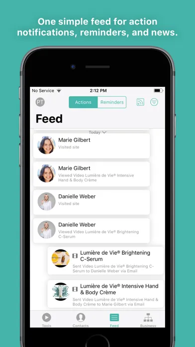 Captures d'écran de UnFranchise Marketing App